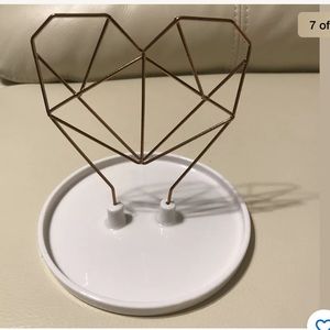Heart Jewelry Holder NIB